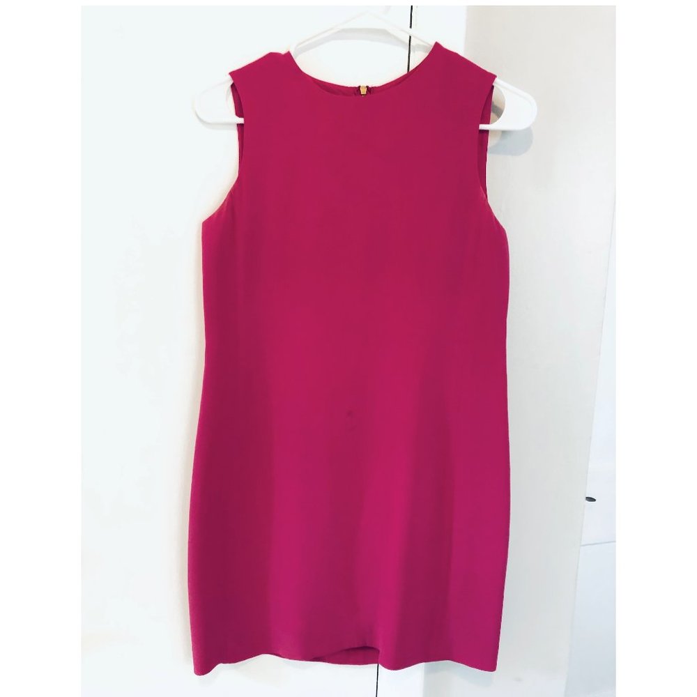 Vince Pink Silk Shift Minidress 2
